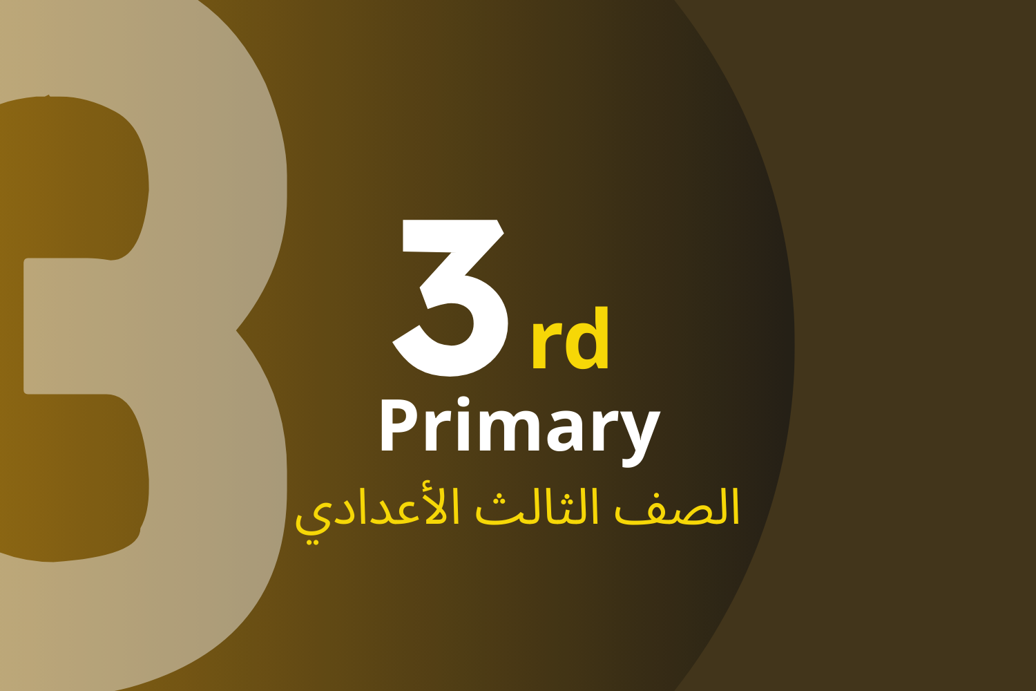 الصف الثالث الأعدادي